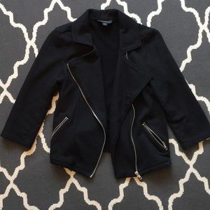 Forever 21 Cropped Moto Jacket